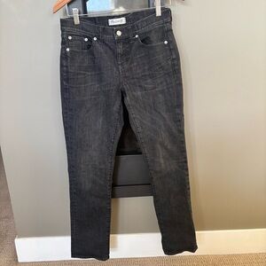 Madewell Women’s Black Slim Boyjean- size 26